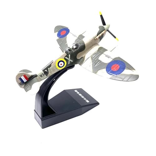 Modelo de avión militar Spitfire 1/72, el regalo de colección exquisito para Navidad 5