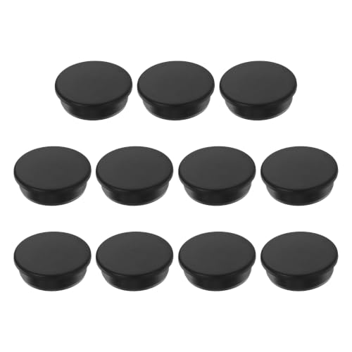 Image of MECCANIXITY 11pcs T-Shaped Silicone Plugs 46.3mm 1-13 /16 Inch Dia, Black | Snap in Plug Hole Seal Cover Round Rubber Stopper for 45-46.3mm Holes Kitchen Rubber Bulkheads Waterproof Sealing