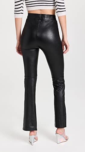 commando Women's Faux Leather Splitfront Pants3