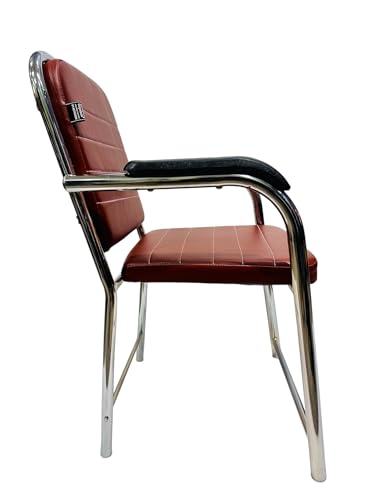 Image of Chair Offers a Professional Appearance in Any Office Setting Such as a Reception Area, in Front of a Desk (6, Tan, Heavy)
