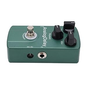 True Analog Delay Circuit: Experience warm and organic delay tones with our analog delay effect pedal, designed to deliver gentle and soft circuit delays that replicate vintage sounds. for musicians seeking affordable yet authentic analog delay effec...