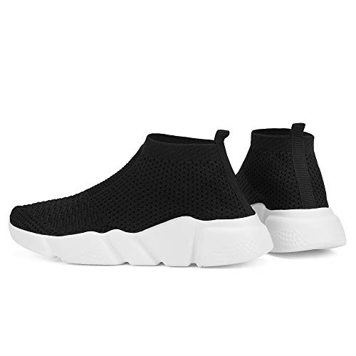 Image of Casbeam Men's Running Knit Comfortable Lightweight Breathable Casual Sports Shoes Fashion Sneakers Slip-On Walking Shoes