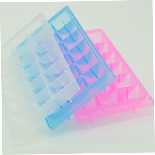 4 moldes para hielos grandes con forma de gema miniatura 5