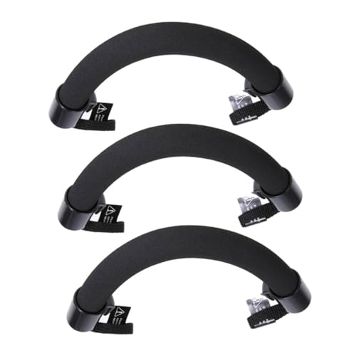 GRIRIW 3 piezas Asideros de Agarre Traseros para Coche Soporte Seguro para Pasajeros Mayores Accesorios Automovilísticos para Asiento Trasero
