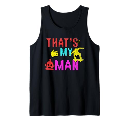Image of Funny That's My Man Gen Alpha Slang Video Games Tank Top