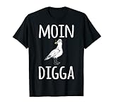 Moin Digga Nordlicht Gruss Spruch Seemöve Vogel