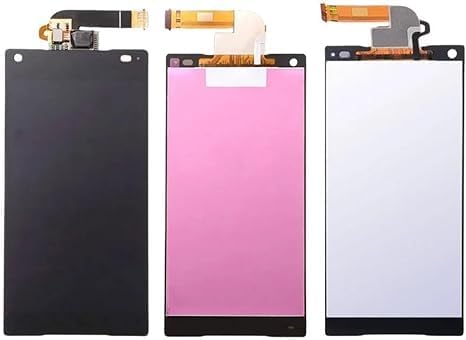 SHOWGOOD for Sony Xperia Z5 Compact 2015 LCD Touch Screen with Frame for SO-02H E5823 E5803 LCD Screen Digitizer (White NO Frame)