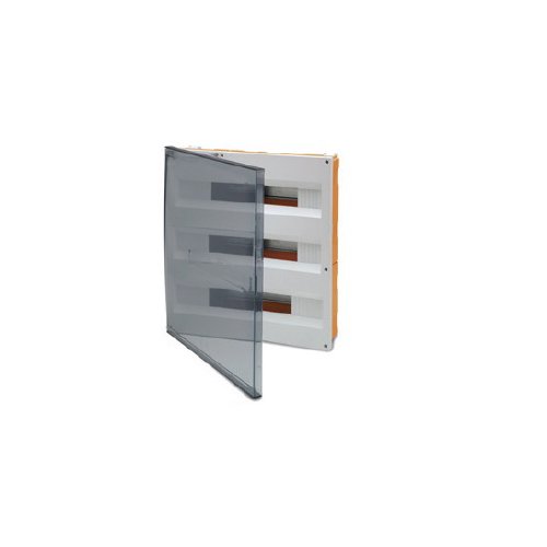Armoire 60 éléments pour encastrer le câblage dans un mur creux