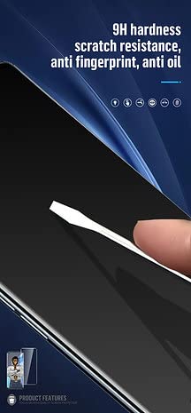 Image of Oppo Reno 6 Pro Cellphone Tempered Glass Full Adhesive Uv Glue Curved Edge To Edge Case Advanced Border-Less Full Uv Screen Protector And Easy Installation Kit.