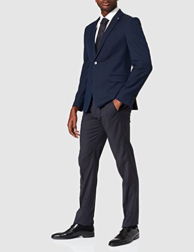 Bugatti 788400-99801 Pantaloni da Abito Uomo, Blu