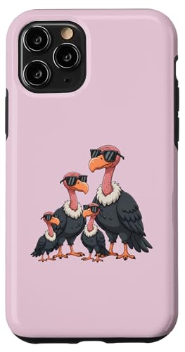 Vulture Family Sunglasses Graphic Cool Bird Lover Vultures �X�}�z�P�[�X iPhone 11 Pro �p