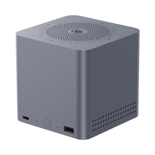 Image of Beelink ME Mini PC, Intel Alder Lake N95 12G LPDDR5 4800MT /s, 64G EMMC, WiFi-6 +BT5.2 +Dual 2.5G LAN, Built-in PSU, 4K HDMI, Mini Computer for NAS /Home Theater /Soft Router /Data Center /W11 Home
