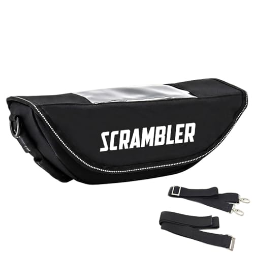Für Ducati Scrambler 1100 Motorrad-Lenkertasche, wasserdichte Lenker-Reise-Navigationstasche