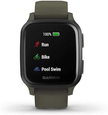 Garmin Venu Sq Music- Smartwatch Green