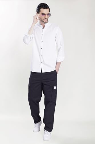 Image of DIVISIVE Men's Loose Baggy Fit Cotton Cargo Pants