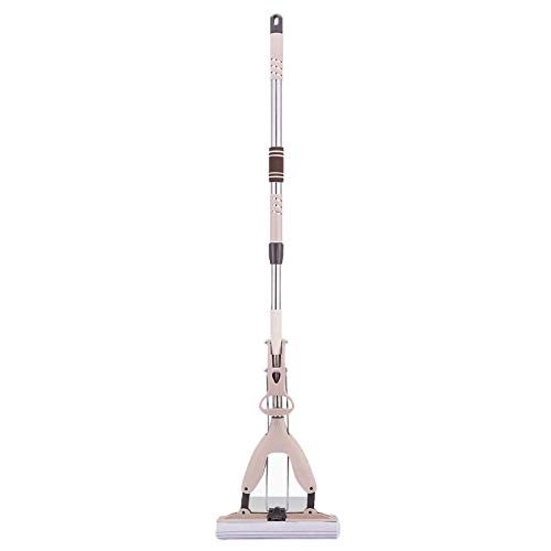 Trapeador para La Limpieza del Hogar Fregona De Algodón Fregona con Esponja Fregona con Agua Plana De Microfibra Fregona con Rociador De Agua