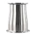 304 Stainless Steel Sanitary Pipe Reducer Fitting 3 Inch to 2.5 Inch with Tri Clamp Ferrule for Food Beverage Dairy Industrial Applications