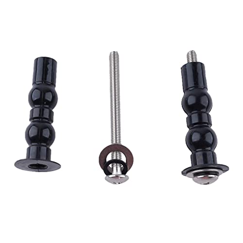 Toilet Seat Hinge Screw Compatible With Toto Toilet, Expanding Rubber Bolt Top Nuts Set For Top Mount Toilet Seat Tightening Kit Replacement,Toilet Seat Blind Hole Fixing Kit For Toto Toilets,2 Pack #TOP4