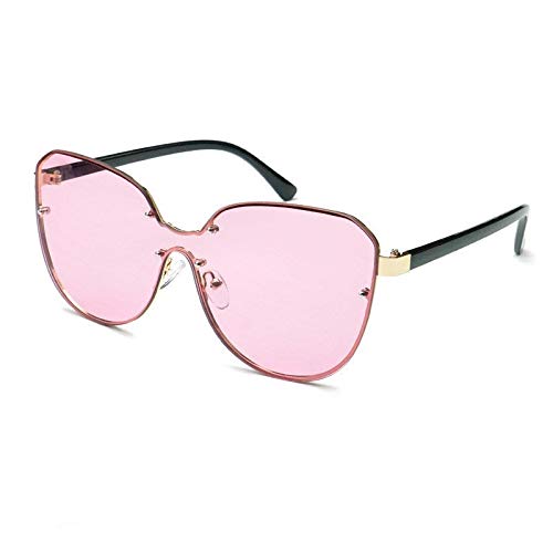 NKLL Gafas Gafas De Sol Integrales De Una Pieza con Montura Grande, Parasol Y Gafas De Sol A Prueba De Viento (Color : E)