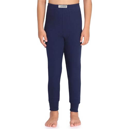 Ladeheid Jungen Lange Unterhose LA40-248 (Dunkelblau, 122)