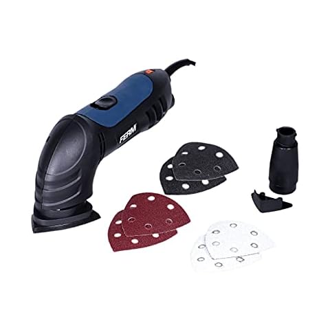 Lijadora delta 280W de Ferm con agarre ergonómico y nivel de vibraciones variable Cover