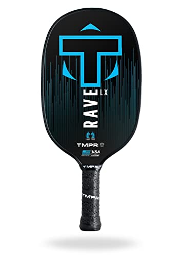 Tmpr Sports Rave Lx - Paleta De Pickleball, Azul, Peso Medio 8-8.8 Onzas Tmpr Sports Rave Lx - Paleta De Pickleball, Azul, Peso Medio 8-8.8 Onzas