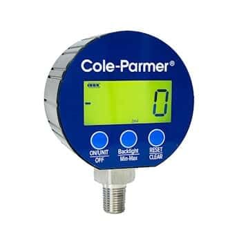 Manomètre de pression avec jauge numérique 0-15 psig écran LCD 4
