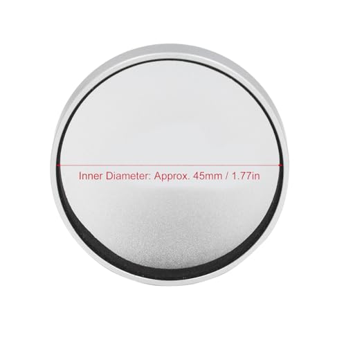 45mm Lens Cap, Aluminum Alloy Metal Front Lens Cap Cover, for Simmilux M50/1.4 Camera Lens Accessories (Silver)