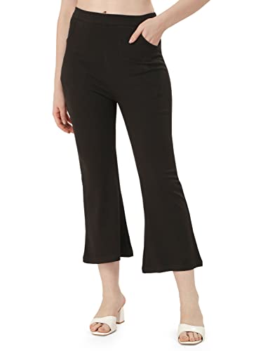 Image of Mehrang Women's Yoga Dress Pants Stretchy Work Slacks Business Casual Office Straight Leg /Boot-Cut Elastic Waist Regular Fit Trouser Pant
