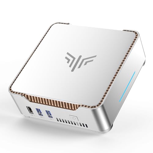 Image of KAMRUI GK3Plus Mini PC, 16GB RAM 1TB M.2 SSD Mini Computers,12th Alder Lake N95 (up to 3.4GHz) Micro PC, 2.5''SSD, Gigabit Ethernet,4K UHD,Three Screen Display, WiFi,BT,VESA /Home /Business Small pc