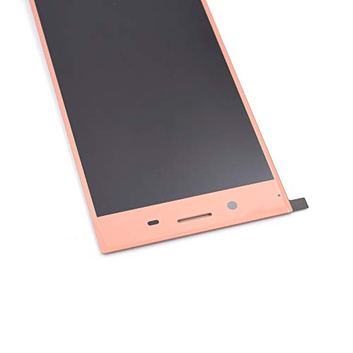 Image of LCD Screen Display with Digitizer Touch Panel Without Bezel Frame Compatible with Sony Xperia XZ G8141 G8142(Pink)