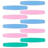 Ciieeo Handlicher Zahnpastaspender aus Formstabilem PVC Leuchtender Zahnpasta Quetscher Wiederverwendbar und Kompakt für Unterwegs 10 Stück Farbe Zufällig Zufällige Farbe