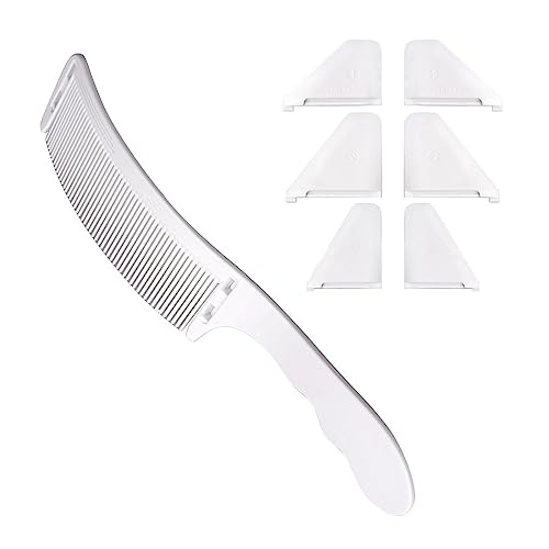 Peine Curvo Profesional Antiestático para Corte de Cabello miniatura 1