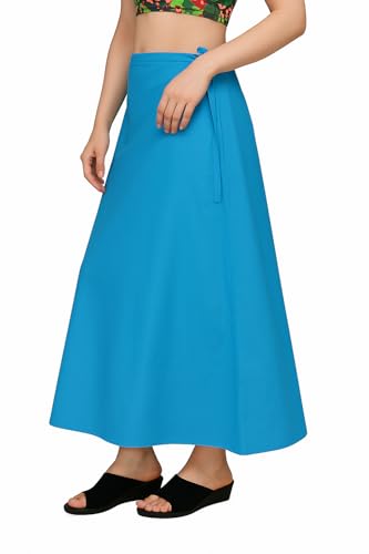 Image of CITIX Pure Cotton Petticoat for Woman Saree | Adujastable Drawstring Waist