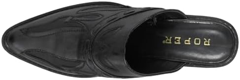 ROPER Womens Beth Mules Dress Casual Casual Low Heel 1-2" - Black - Size 9 M | Image 3
