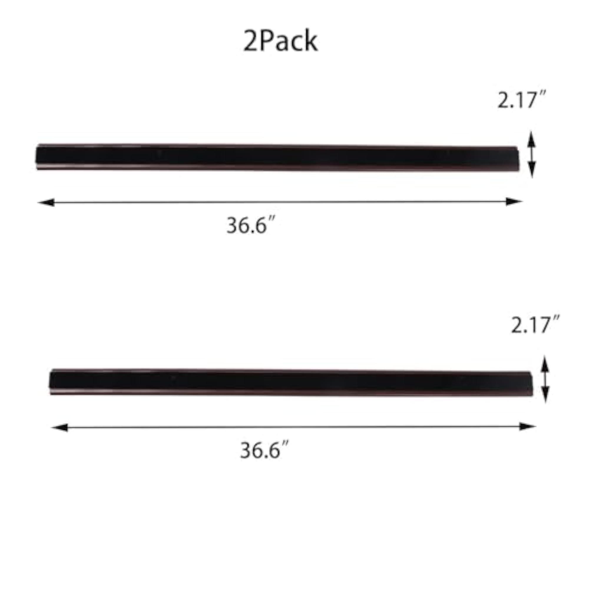 2 PCS Door Draft Stoppers with Brush