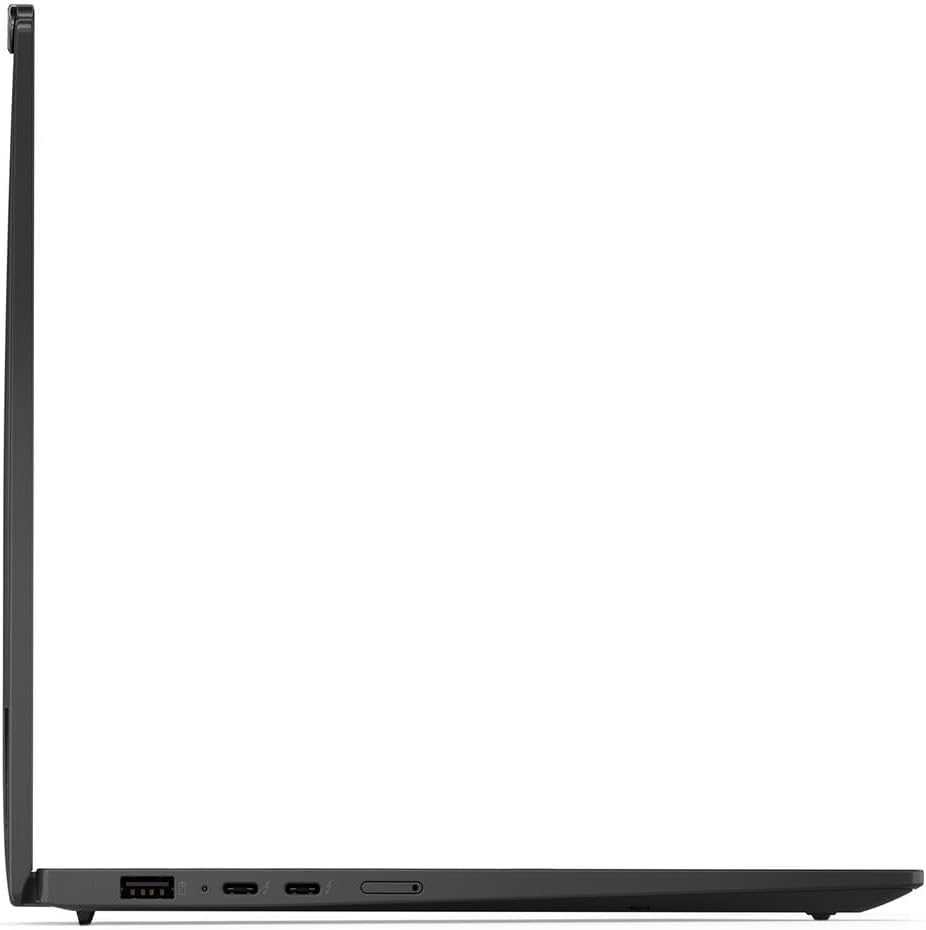 Image of NewLenovo ThinkPad X1 Carbon Gen 13 Aura Edition Laptop, Core Ultra 7, 14 inch 2.8K (2880 x 1800) OLED 120Hz, 32GB DDR5, 2TB SSD Gen 5, 1080p IR Camera, Backlit KB WiFi 7, w /USB-C Hub, Win 11 Pro - Black