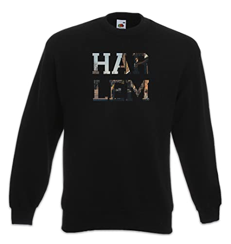 Harlem Sweatshirt Pull pour vos sorties en ville et soirées fraîches