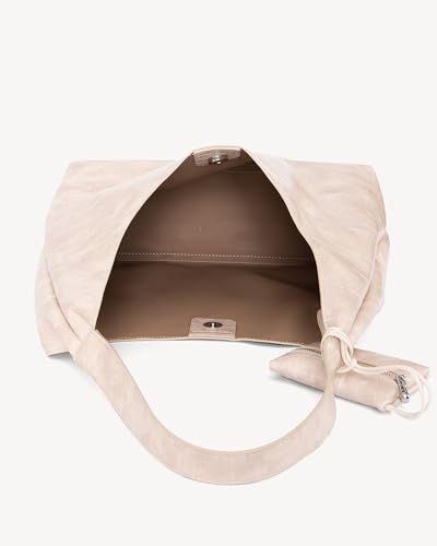 Image of NEWBELLA Small Shoulder Bags for Women - Trendy Underarm Purse & Crossbody Handbag for Daily Commute & Evening