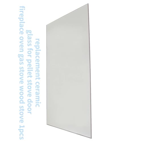 Vitre pour poêle à granulés et insert de cheminée | Verre céramique 25x25cm - 3