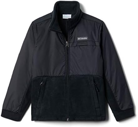 Columbia Youth Boys Steens Mt Overlay, Black, Small