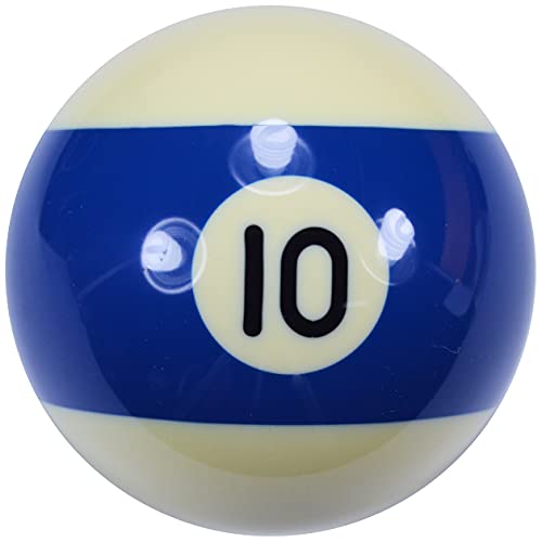 BORED? PARACORD! 2.25" Inch Billiards Regulation Size Pool Ball - Number 10