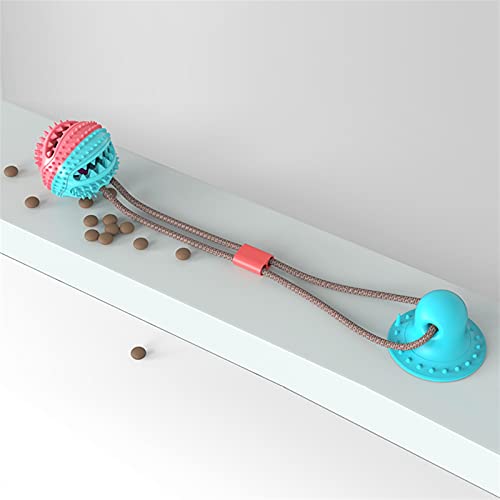 NZNZ Giocattoli per Cani in Silicone Ventosa Tug Tug Interactive Dog Giocattolo per Palla per Cani Pet Grandi Dogs Puppy Mastico di Pulizia Forniture per Il Gioco (Color : Style A 2)