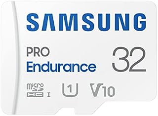 SAMSUNG PRO Endurance 32 GB microSDHC UHS-I U1 100 MB/s karta pamięci monitoringu wideo z adapterem (MB-MJ32KA)