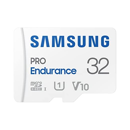 Samsung Memorie MB-MJ32KA PRO Endurance Scheda MicroSD per telecamere di videosoverglianza e dashcam da 32 GB, UHS-I U1, fino a 100 MB/s, Adattatore SD Incluso