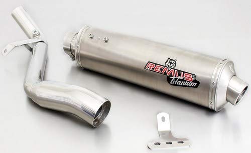REMUS REVOLUTION/サイレンサー 汎用 54Φ Amazon | REMUS: スリップオン pre-muffler付き キャタライザー無し ST