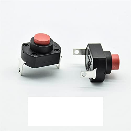 Bouton poussoir FFOCCO micro interrupteur 6A 10A avec mécanisme autobloquant