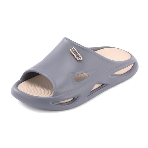CLEIKS Ciabatte Estive Uomo Casual per Vacanza Relax e Tempo Libero (Blu, 42/43EU, MES250272-0)
