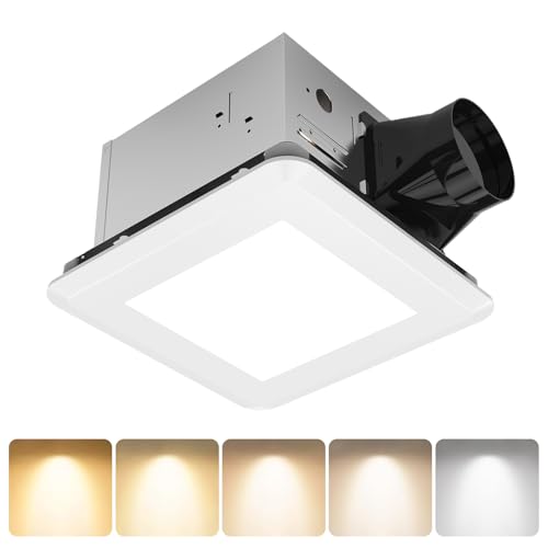 40% Off AHAWILL Ultra Quiet Bathroom Exhaust Fan with Light - Image 2
