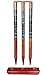 Kalindri Sports Cricket Stumps Set (3 Wooden Stumps with Bails and Stand)